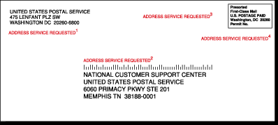 Acceptable locations for ancillary service endoresements.